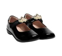 Lelli Kelly Girls Victoria 2 Black F Fit Patent School Shoes LK8472 NE03 (Black, UK Footwear Size System, Little Kid, Women, Numeric, Medium, 10)