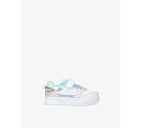 Lelli Kelly Lelli Kelly Kids' Gioiello Glitter-Embellished Woven Low-Top Trainers White/Comb Eur 35 / 2.5 UK Adult