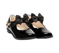 Lelli Kelly Limited Edition LK8719 (DB01) Apple Charm Black Patent School Shoes (UK_Footwear_Size_System, Little_Kid, Women, Numeric, Medium, Numeric_8)
