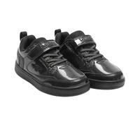 Lelli Kelly LK8402 (NE03) Pippa Black Patent Hook & Loop Fastening Trainers (Black, UK Footwear Size System, Little Kid, Women, Numeric, Medium, 10)