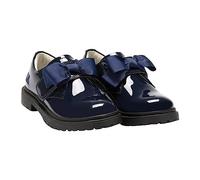 Lelli Kelly LK8658 (DE01) Faye Navy Bow Patent School Shoes (UK_Footwear_Size_System, Little_Kid, Women, Numeric, Medium, Numeric_13)