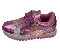 Lelli Kelly LKAA5210 Purple Shoe Thousand Stars Dance Teddy Bear Tutu Interchangeable Jingle and Lights Gadget Gift, Purple, 29 EU