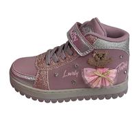 Lelli Kelly LKAA5212 Mille Stelle Girls' High-Top Sneakers, Powder Pink, 30 EU