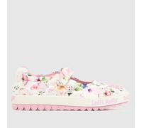 Lelli Kelly White Multi Serena Dolly Girls Junior Trainers UK 10 (EU 28)