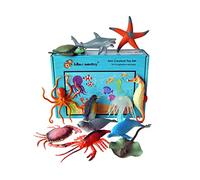 Lello and Monkey Sea Creature Toy Animal Figures - set of 12 boxed