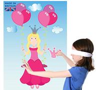 Lello & Monkey Pin the tiara on the princess kids Age 3+ party game