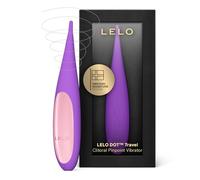 LELO DOT Travel - Mini Clitoral Vibrator, Pinpoint Massager, Purple | This mini pinpoint vibrator is discreet and travel-friendly, with figure-8 motion and 8 pleasure settings.