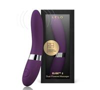 LELO Elise 2 - G-Spot Vibrator, Large Adult Toy, Plum