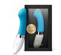 LELO Gigi 2 G Spot Vibrator for Her, Personal Massager, Powerful G Spot Toy with 8 Vibration Patterns, Curved Silent Vibrator for Mind Blowing Fun, Adult Toy (Turquoise Blue)
