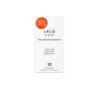 LELO Hex Extra Safe Original Condoms Extra Safe 12 Pack 54mm