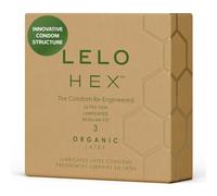 LELO Hex Organic - Performance Condoms (3-Pack)