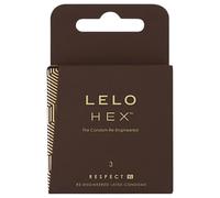LELO Hex Respect XL - Luxury Condoms (3-pack)