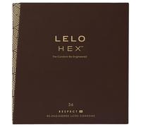 LELO Hex Respect XL - Luxury Condoms (36 Pack)