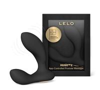 LELO Hugo 2 - App-Controlled Prostate Massager, Anal Toy, Black