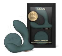 LELO Hugo 2 Remote - Wireless Prostate Massager, Anal Toy, Green | This wireless prostate massager is remote-controlled for discreet use, delivering intense vibrations for men.