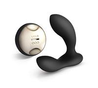 LELO Hugo Remote - Wireless Prostate Massager, Anal Toy, Black | This wireless prostate massager is remote-controlled for discreet use, delivering intense vibrations for men.