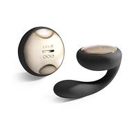 LELO IDA Adult Massager for Couples Black, Rotating and Vibrating Remote Controlled Couples Pleasure Toy