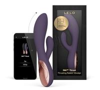 LELO INA Thrust Rabbit Vibrator, G Spot Clitoral Massager Purple Twilight