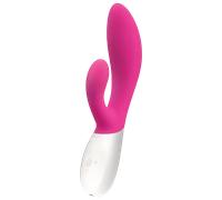 LELO Ina Wave Rechargeable Rabbit Vibrator Cerise