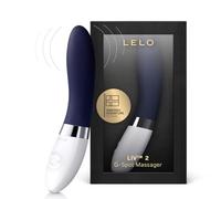LELO LIV 2 Intimate Electric Gspot Vibrator, Vibrators with Thrilling Vibes and Medium Size to Fit Every Woman, Adult Sex Toys Women, Women Sex Toy Vibrator, G Spot Toy, Vibrators Female, Blue
