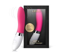 LELO LIV 2 Intimate Electric Gspot Vibrator, Vibrators with Thrilling Vibes and Medium Size to Fit Every Woman, Adult Sex Toys Women, Women Sex Toy Vibrator, G Spot Toy, Vibrators Female, Cerise