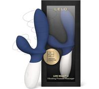 LELO Loki Wave 2 Vibrating Male Prostate Massager Anal Sex Toys with 12 Pleasure Settings Vibrating Anal Plug for Men, Male Sex Toys, Anal Sex Toys with Waterproof Design, Male Sex Toy, Base Blue