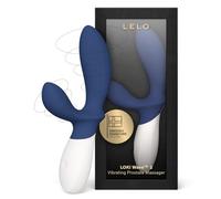 LELO Loki Wave 2 - Vibrating Prostate Massager, Waterproof Anal Toy, Blue