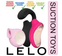 LELO Sex Toy Sonic Massagers SONA SILA ENIGMA Clitoral Stimulation Suction Vibe