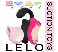 LELO Sex Toy Sonic Massagers SONA SILA ENIGMA Clitoral Stimulation Suction Vibe