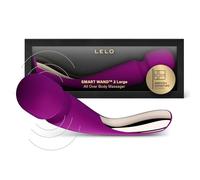 LELO Smart Wand 2 Large Rechargeable Vibrator Deep Rose