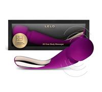 LELO Smart Wand Large - All-Over Body Massager, 10 Patterns, Deep Rose