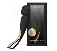 LELO Smart Wand Medium - Personal Wand Massager, Waterproof, Black