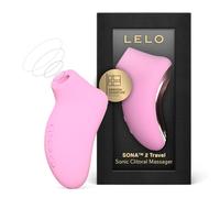 LELO SONA 2 Travel - Mini Sonic Vibrator, Clitoral Stimulator, Pink