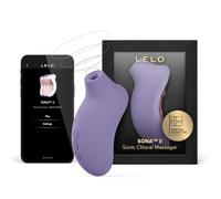 LELO SONA 3 Female Sonic Massager with Bluetooth App, 12 Pleasure Settings and Sonic Wave Technology, Sucking Vibrator Women Sex Toys, Adult Toy for Women, Clitoral Suction Vibrator, Violet Dusk