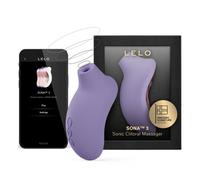 LELO SONA 3 Female Sonic Massager with Bluetooth App, 12 Pleasure Settings and Sonic Wave Technology, Sucking Vibrator Women Sex Toys, Adult Toy for Women, Clitoral Suction Vibrator, Violet Dusk