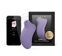 LELO SONA 3 Female Sonic Massager with Bluetooth App, 12 Pleasure Settings and Sonic Wave Technology, Sucking Vibrator Women Sex Toys, Adult Toy for Women, Clitoral Suction Vibrator, Violet Dusk
