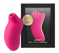 LELO Sona - Sonic Wave Clitoral Stimulator (Cherry)