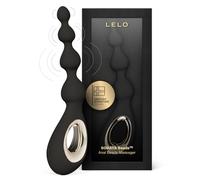 Lelo Soraya Beads vibrator with anal beads black 23,4 cm