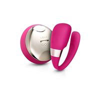 LELO TIANI 3, Couples Vibrator, Remote Controled Sex Toy for Adults, Couple Sex Toy Wireless and Hands-Free Vibrator Satisfaction Adult Sex Toys for Women and Men, Cerise