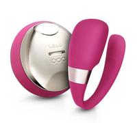LELO Tiani 3 Remote Controlled Rechargeable Couples Vibrator Cerise
