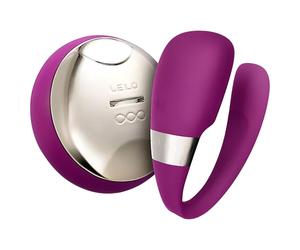 LELO Tiani 3 - Silicone Couples Vibrator (Purple)