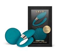LELO TIANI Duo - Couples Vibrator, Dual Motors, Waterproof, Blue