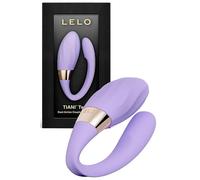 LELO TIANI Twist - App-Controlled Couples Vibrator, 10 Settings, Lavender | This dual-action couples vibrator uses SmoothRise technology and app control for synchronized, shared pleasure.