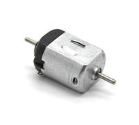 Leloo Lruirui-Motor Dc 1pcs 130 Biaxial Motor, Shaft Diameter 2mm, DIY, High Speed Dual-Axis Dual Shaft Small Micro Hobby Smart Motor, DIY Driver Parts