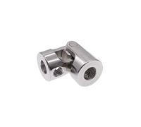 Leluo 1pc Universal Coupling Shaft Coupler Metal Joint Carbon Steel Motor Connector Length 23mm Width 11mm tools(5mm to 6mm)