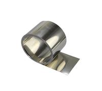 Leluo 304 Stainless Steel Strip Thickness 0.05mm 0.1mm 0.2mm 0.3mm 0.4mm 0.5mm x 10mm Steel Foil Sheet Plate 2 Meters 1 Roll Toughness(0.05x10mm)