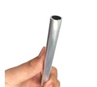 Leluo 4.5mm Thick 6063 Aluminum Alloy Pipe Rust Resistant Straight Round Tube for Clothes Drying Rack Buildings(500mm OD 36 x ID 27mm)