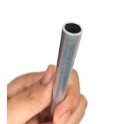 Leluo 6061 Aluminum Hollow Tube 240mm Alloy Pipe for DIY Project Climbing Frames Trampolines Lightweight Material Buildings(OD 16 x ID 9mm)