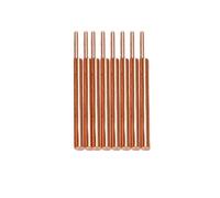 Leluo 8pcs 3mm Eccentric Rod Welding Needles Aluminum Oxide Welding Pens for Brazing Nickel Plates and Battery Connection DIY