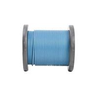 Leluo Conductive Aluminum Silver Plated Electromagnetic Shielding Sealing Strip Silicone Rubber Strip Resistant to Replacement Waterproof industry(3.02mm)